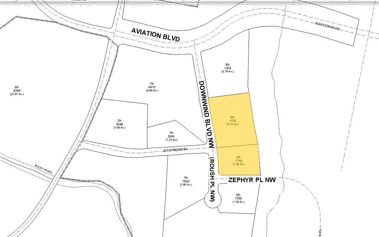 7065 Zephyr Pl, Concord, NC for sale Plat Map- Image 1 of 1