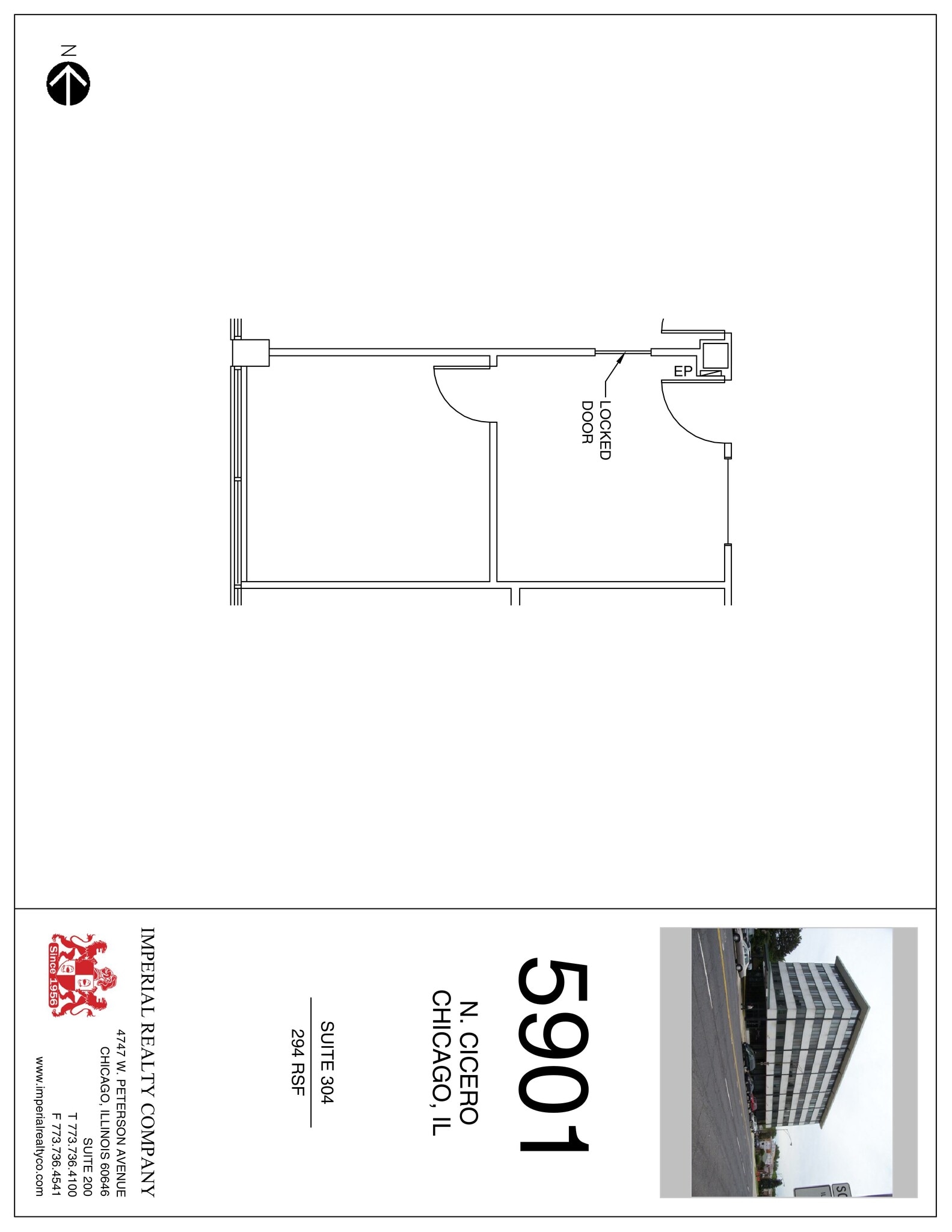 5901 N Cicero Ave, Chicago, IL for lease Site Plan- Image 1 of 1