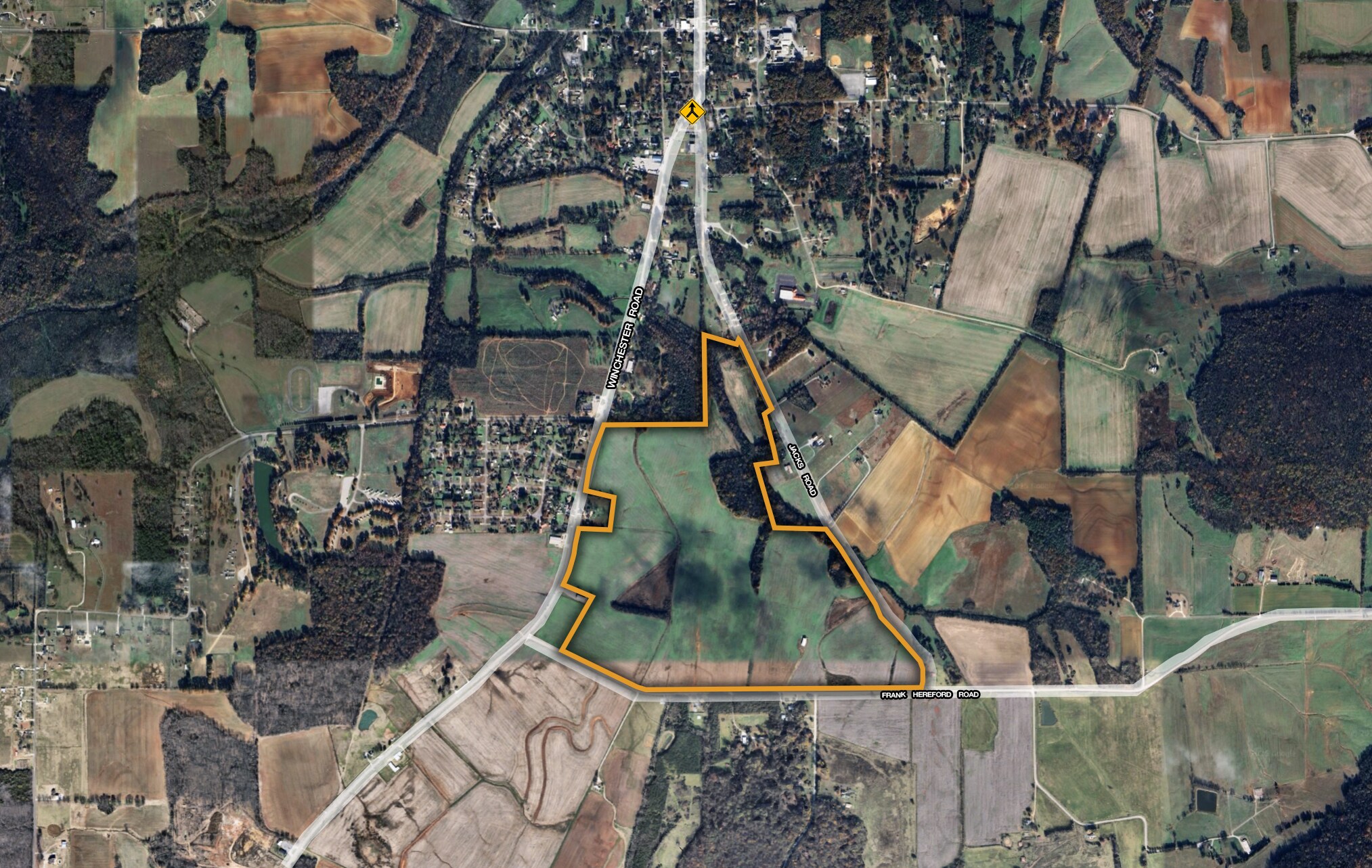 Winchester Road, New Market, AL for sale Aerial- Image 1 of 4