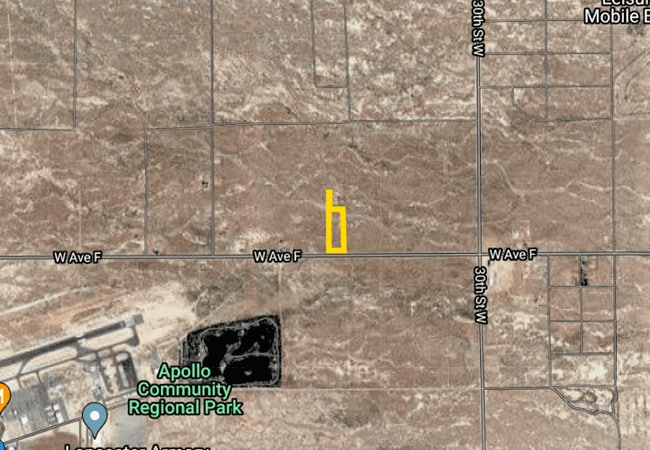 0 Vac Avenue F VIC, Lancaster, CA for sale - Primary Photo - Image 1 of 3