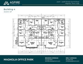 31368 Nichols Sawmill Rd, Magnolia, TX for lease Floor Plan- Image 2 of 2