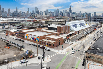 1357 N Elston Ave, Chicago, IL - aerial  map view