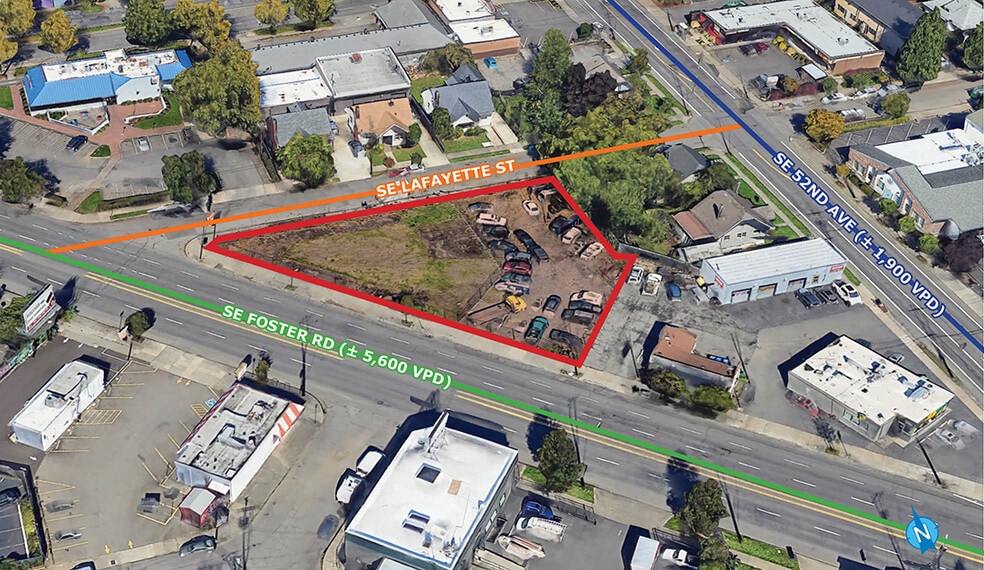 5045-5051 SE Foster Rd, Portland, OR for lease - Building Photo - Image 1 of 4