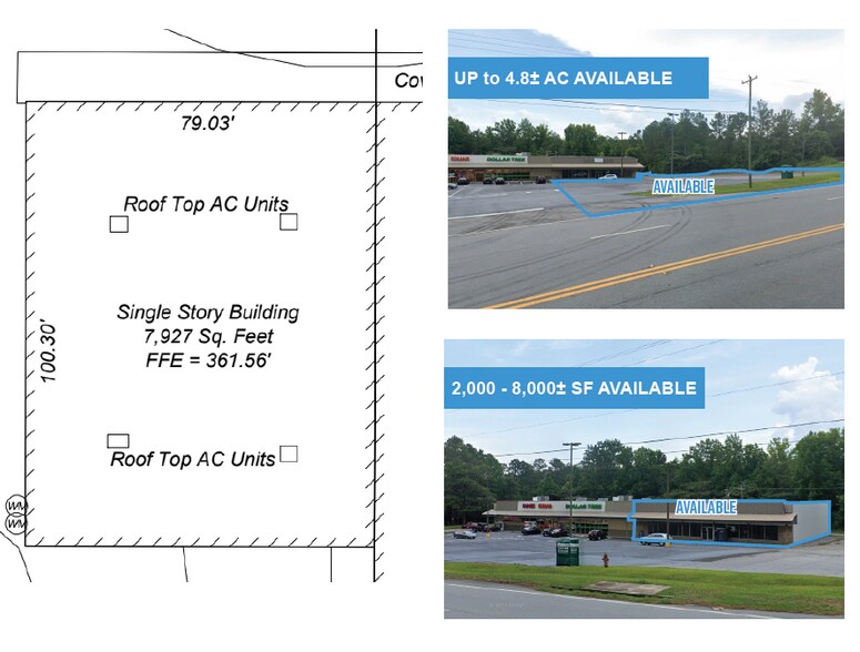 US176 Hwy, Whitmire, SC 29178 Land for Sale
