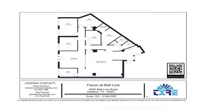 4004 Belt Line Rd, Addison, TX for lease Floor Plan- Image 1 of 1