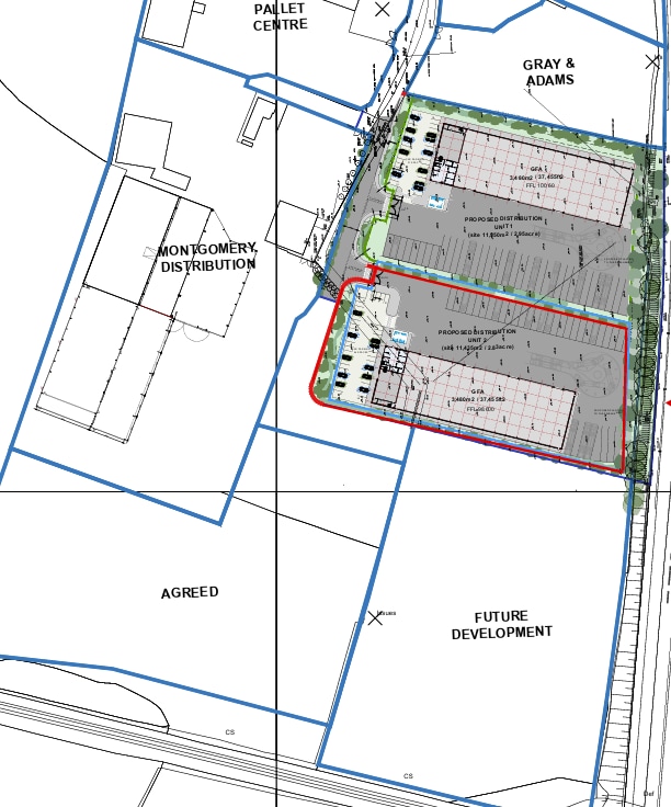 Ballynure Rd, Newtownabbey for lease Site Plan- Image 1 of 2