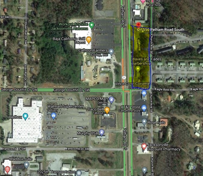 1550 Pelham Rd S, Jacksonville, AL for sale - Building Photo - Image 2 of 15