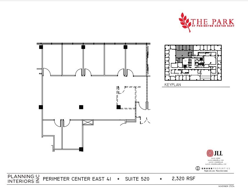 41 Perimeter Ctr E, Atlanta, GA for lease Floor Plan- Image 1 of 1