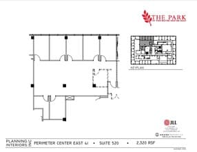 41 Perimeter Ctr E, Atlanta, GA for lease Floor Plan- Image 1 of 1
