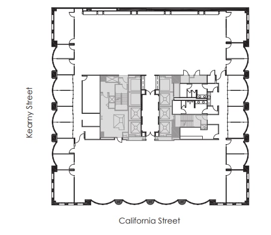 580 California St, San Francisco, CA for lease Floor Plan- Image 1 of 1