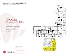 434 Fayetteville St, Raleigh, NC for lease Floor Plan- Image 1 of 1