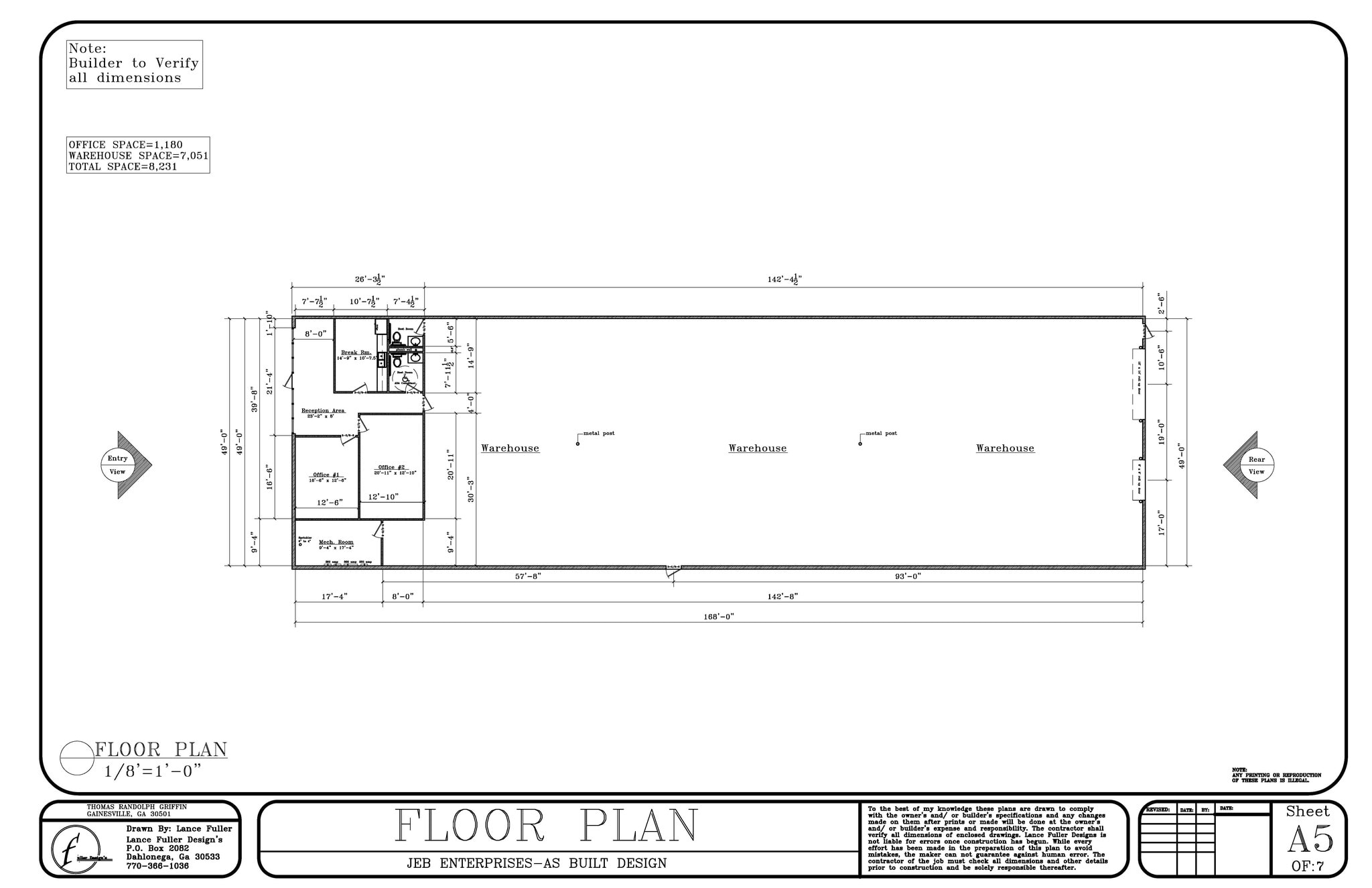 1325 Calvary Creek Pky SW, Gainesville, GA for lease Interior Photo- Image 1 of 1