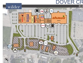 701-875 Central Ave, Dover, NH for lease Site Plan- Image 1 of 1