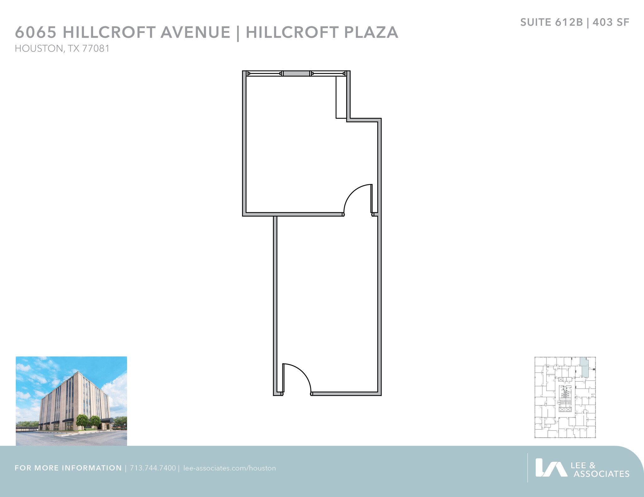 6065 Hillcroft Ave, Houston, TX for lease Floor Plan- Image 1 of 1