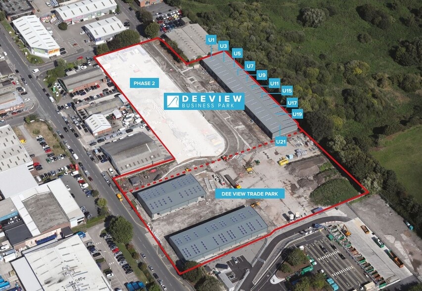 Unit 2 Deeview Blvd, Chester for sale - Aerial - Image 1 of 1