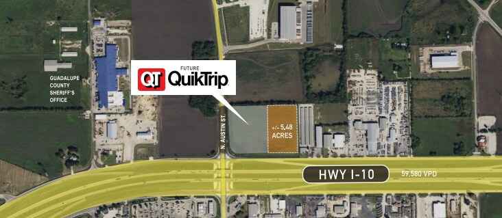 Interstate Hwy 10 & Business 123 Corner, Seguin, TX for sale Primary Photo- Image 1 of 1