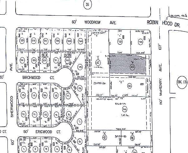 3219 McHenry Ave, Modesto, CA for lease - Plat Map - Image 3 of 6