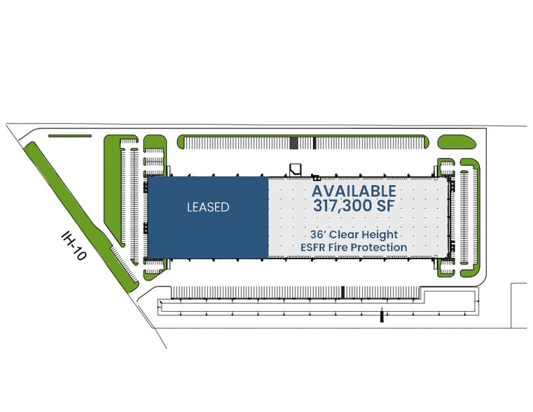 7625 IH-10 E, San Antonio, TX for lease - Site Plan - Image 2 of 14
