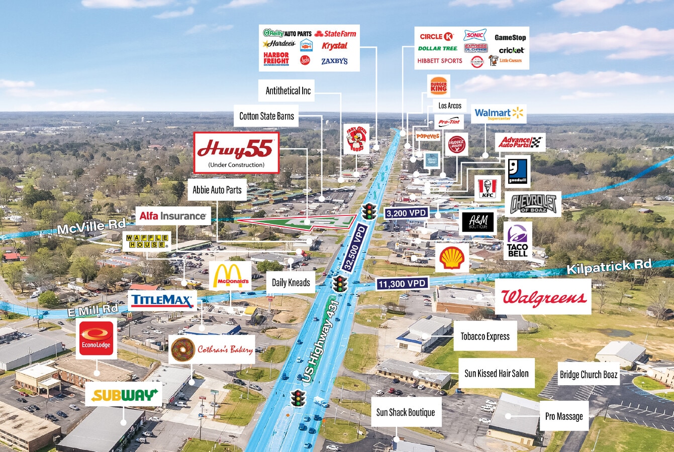 1117 Us Highway 431, Boaz, AL 35957