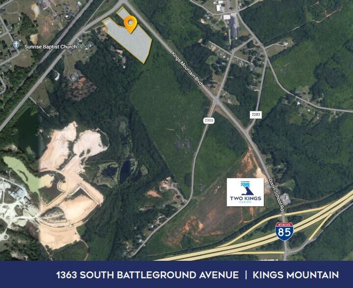 1363 Battleground ave, Kings Mountain, NC 28086 Land for Sale