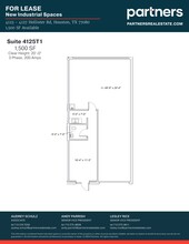 4125 Hollister St, Houston, TX for lease Site Plan- Image 1 of 1