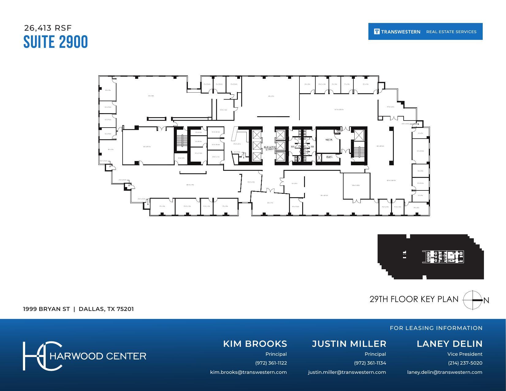 1999 Bryan St, Dallas, TX for lease Floor Plan- Image 1 of 1