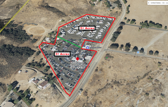 29753-29757 Bouquet Canyon Rd, Santa Clarita, CA - aerial  map view