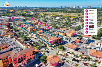 23150 Fashion Dr, Estero, FL - aerial  map view