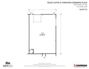 8913 Select Ct SE, Tumwater, WA for lease Floor Plan- Image 1 of 1