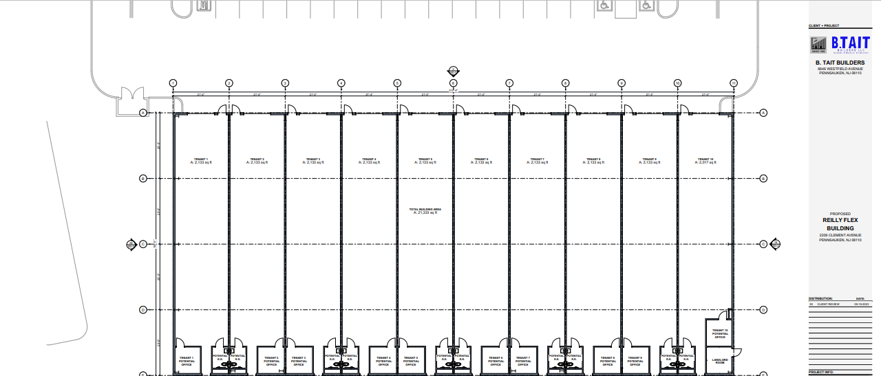 2209 Clements Ave, Pennsauken, NJ for lease Floor Plan- Image 1 of 1