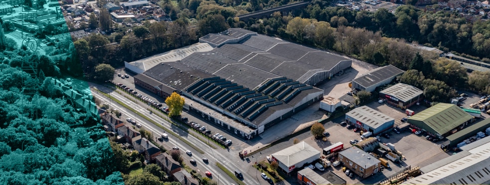40 Worcester Rd, Kidderminster for lease - Aerial - Image 2 of 6