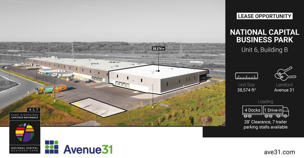 4120 Russell Rd, Ottawa, ON for lease - Building Photo - Image 2 of 14