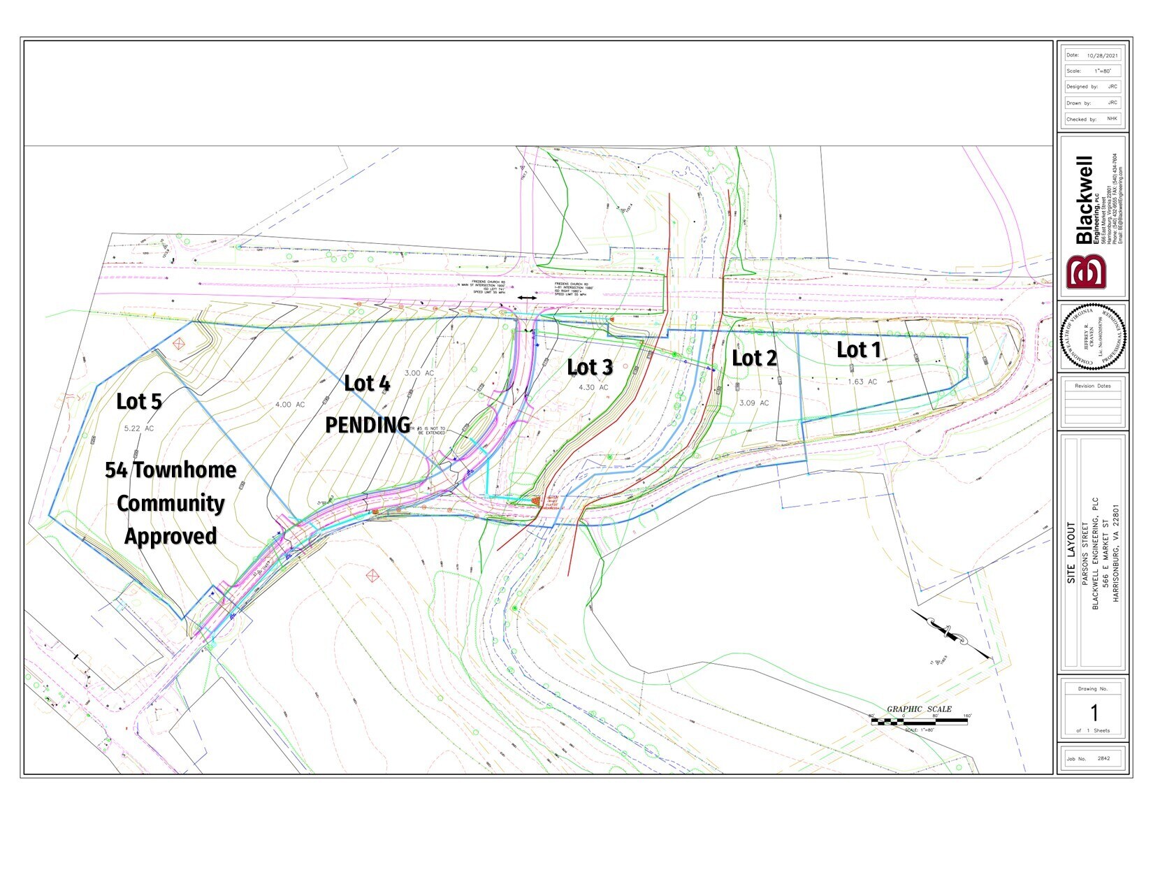 Friedens Church, Mount Crawford, VA 22841 14.24ac 4 Commercial Lots
