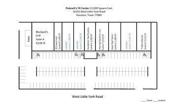 16103-16301 W Little York Rd, Houston, TX for lease Site Plan- Image 2 of 2