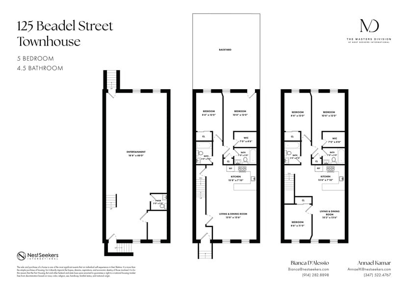 125 Beadel St, Brooklyn, NY for sale - Floor Plan - Image 3 of 3