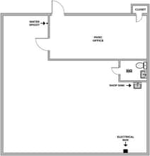 300 N Pasadena St, Gilbert, AZ for lease Floor Plan- Image 1 of 7