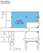 PENN STATION, New York, NY for lease Floor Plan- Image 1 of 2
