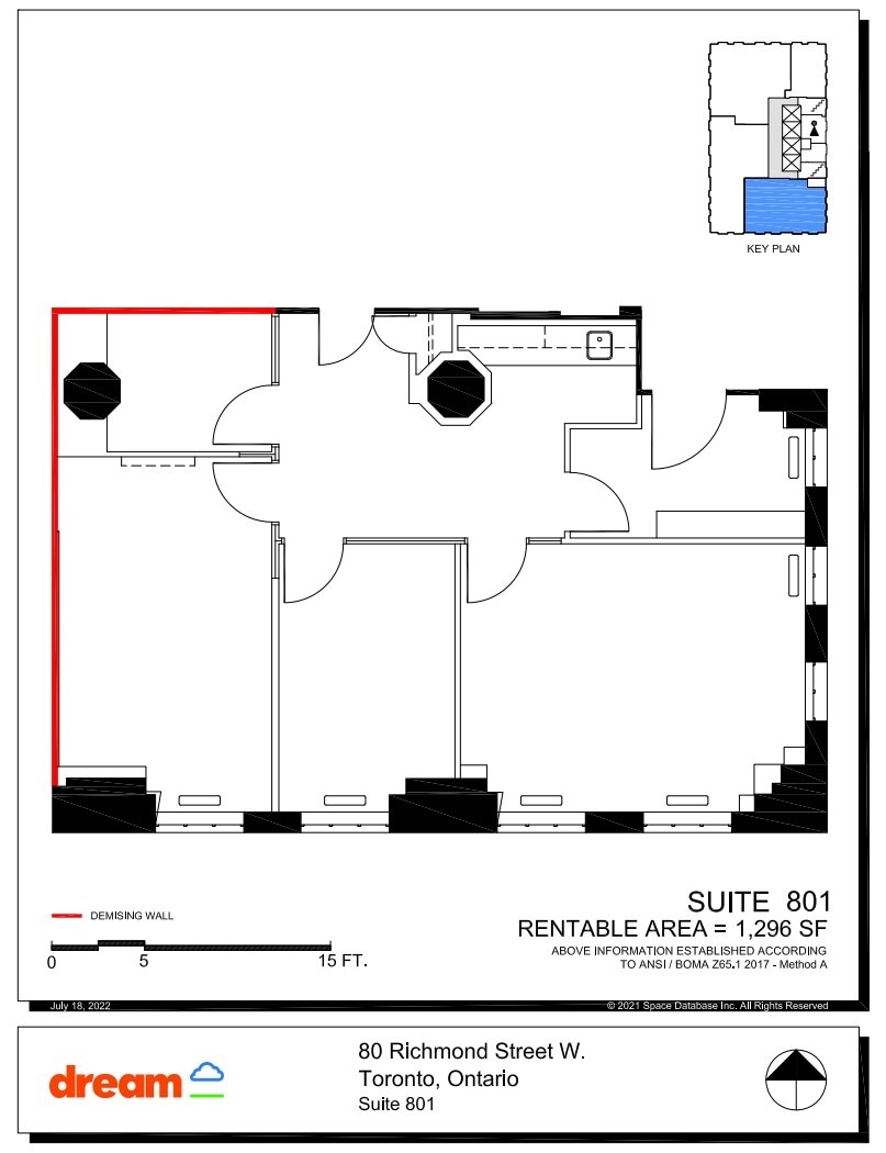 78-80 Richmond St W, Toronto, ON for lease Floor Plan- Image 1 of 1