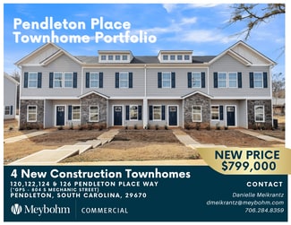 More details for Pendleton Townhome Portfolio – Multifamily for Sale, Pendleton, SC