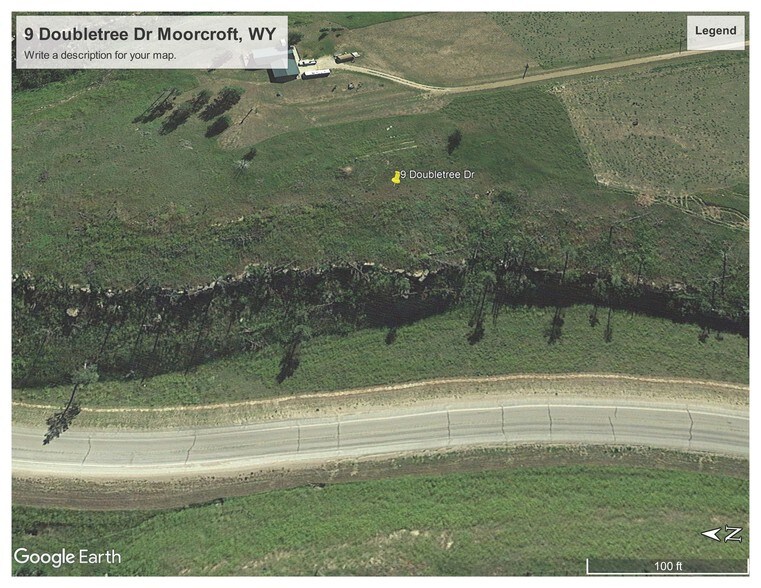 9 Doubletree Dr, Moorcroft, WY for sale - Aerial - Image 1 of 1