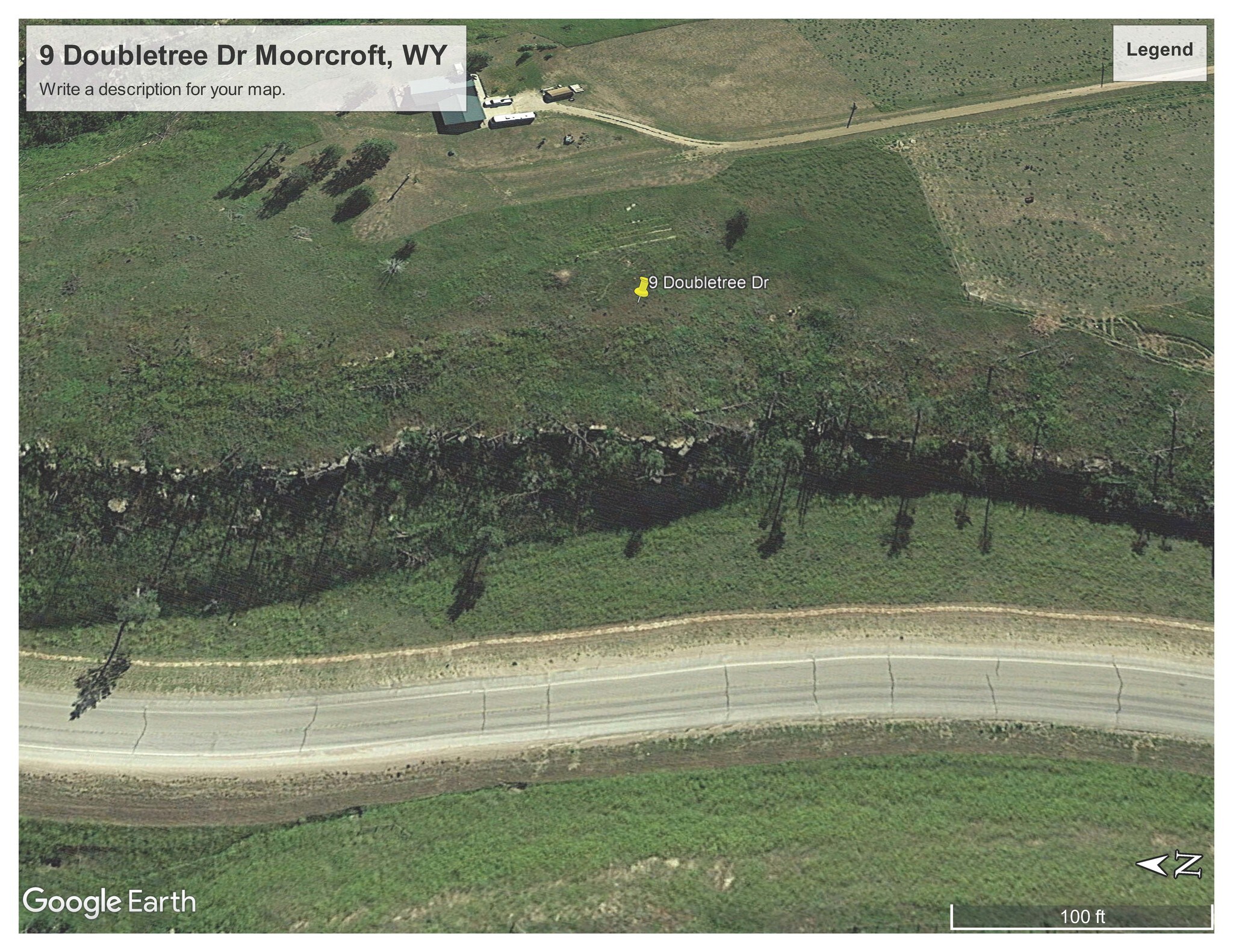 9 Doubletree Dr, Moorcroft, WY for sale Aerial- Image 1 of 1