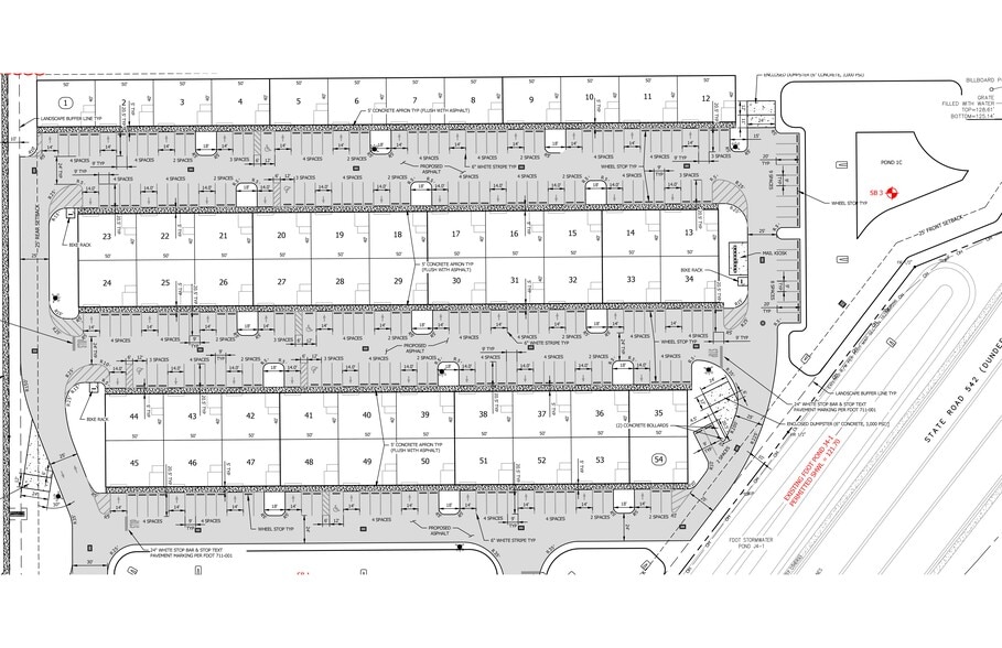 4900 Dundee Rd, Winter Haven, FL for lease - Site Plan - Image 3 of 4