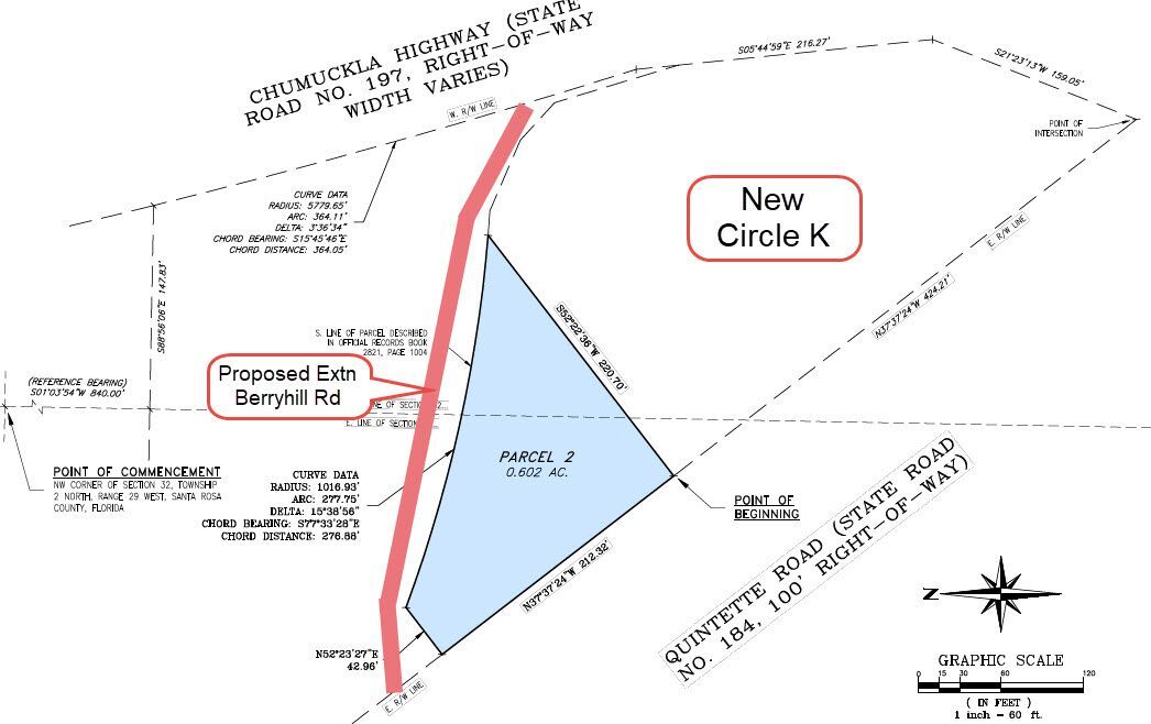 5706 Quintette Rd, Pace, FL 32571 0.6Ac5 PointsPaceNext Door to