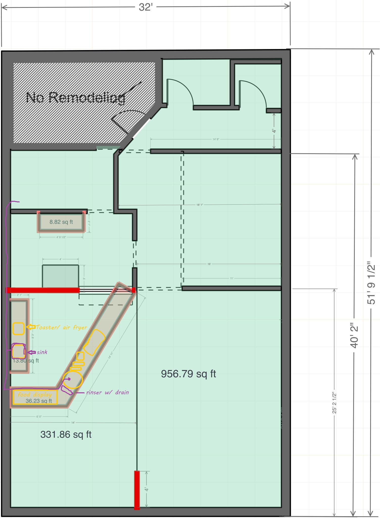 405 N McDonald St, McKinney, TX for lease Floor Plan- Image 1 of 1