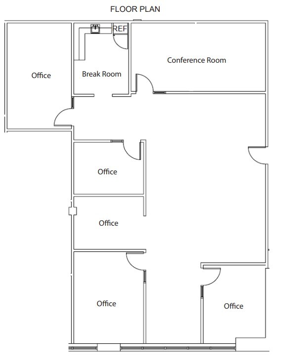 1181 California Ave, Corona, CA for lease Floor Plan- Image 1 of 1