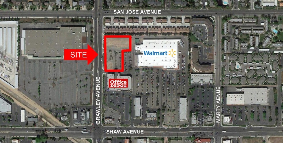 3732 W Shaw Ave, Fresno, CA for sale - Building Photo - Image 1 of 1