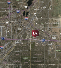 4700 Dahlia St, Denver, CO - aerial  map view