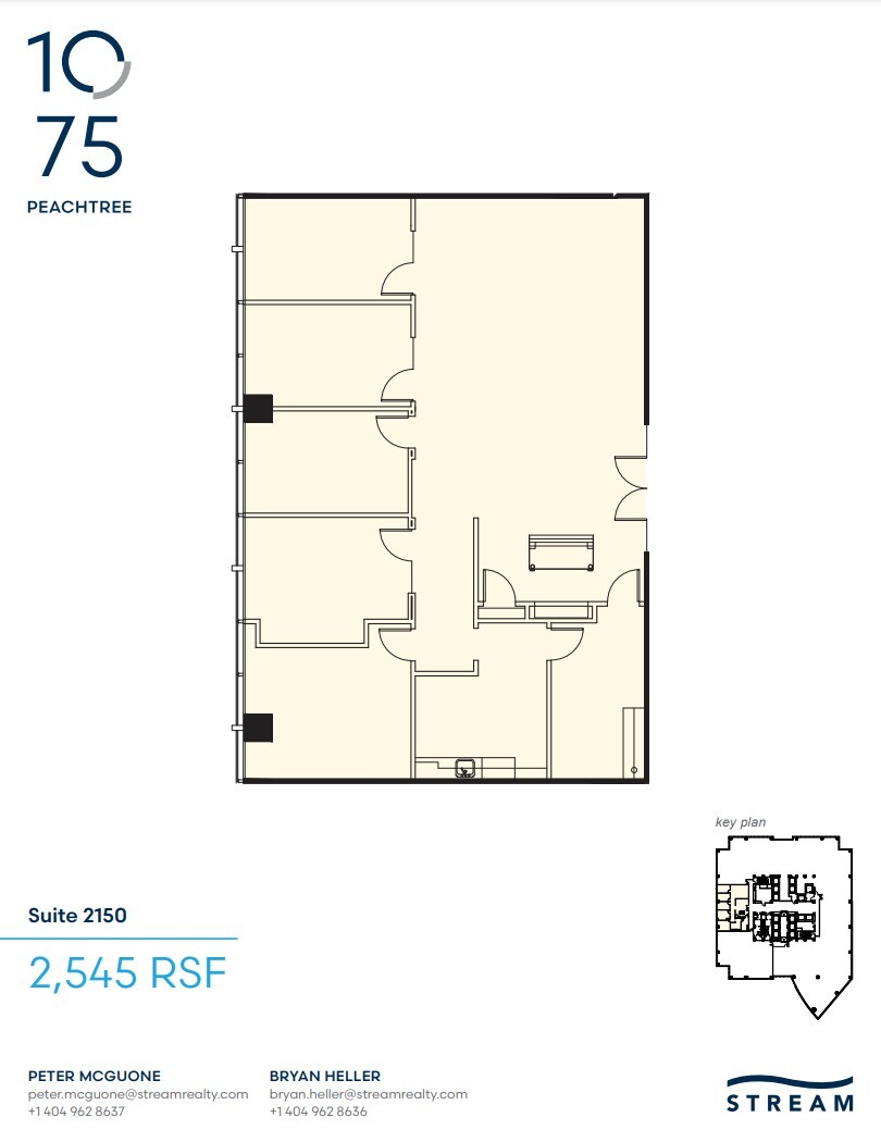 1075 Peachtree St NE, Atlanta, GA for lease Floor Plan- Image 1 of 1