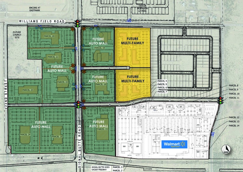 Signal Butte & Williams Field Rd, Mesa, AZ for lease - Site Plan - Image 2 of 2