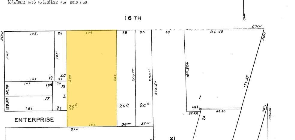 2761-2765 16th St, San Francisco, CA for sale - Plat Map - Image 2 of 35